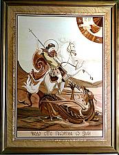 St. George The Victorious - marquetry