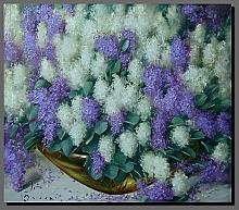 Lilac - oil, canvas