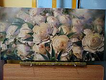 Peonies - oil, canvas