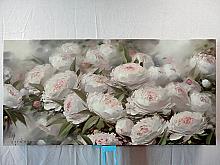 Peonies - oil, canvas