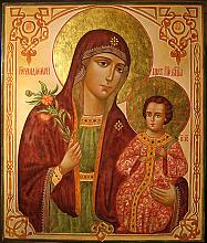The Unfaiding Flower Mother Of God - icon