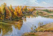 Autumn Palette - oil, canvas