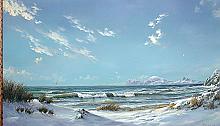 Winter In Cimmeriya - oil, canvas