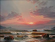 Seascape 9 - oil, canvas