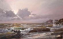Seascape 10 - oil, canvas