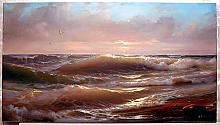 Seascape 18 - oil, canvas