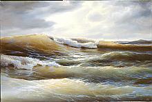Seascape 19 - oil, canvas