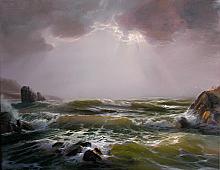 Seascape 21 - oil, canvas
