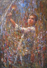 Self Portrait - oil, canvas