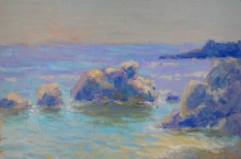 Rocks - oil, canvas