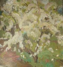 Spring Blossom - oil, canvas