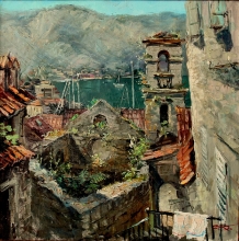 Old Kotor - oil, canvas