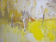 Yellow - oil, canvas on the frame 