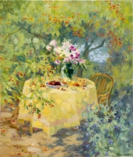 Southern Cherry - oil, canvas