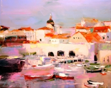 Dubrovnik - oil, canvas