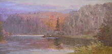 Evening Seliger - oil, canvas