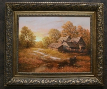 Pyatihatki - oil, canvas