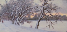 Winter Reveries - oil, canvas