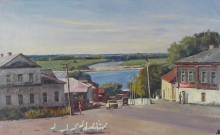 Kasimov. Way Down To the River - oil, canvas