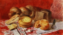 The Bread - paper, aquarelle