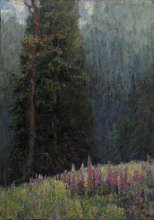 Cockoo Meadow - oil, canvas
