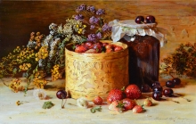 Strawberry - oil, canvas