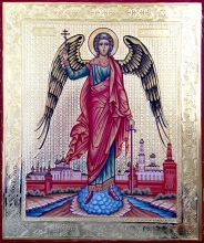 Guardian Angel With The Moscow Kremlin In The Background - icon