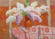 May Bouquet - oil, canvas