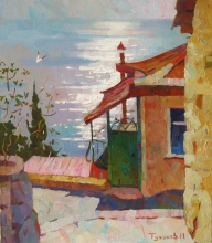 Familiar Place - oil, canvas 