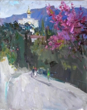 In Simeiz - oil, canvas