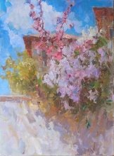 Spring Motif - oil, canvas