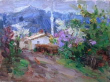 Spring Landscape - oil, canvas