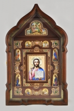 Christ Pantocrator With Standing Ahead - icon