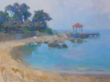 China - oil, canvas