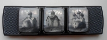 Christian Temples Of Ancient Novgorod - set of 3 boxes