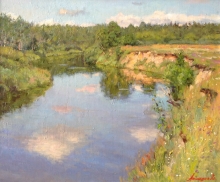 Summer Day - oil, canvas