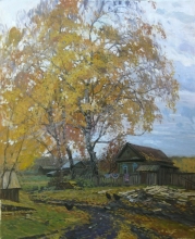 On Paraskeva Pyatnitsas Day - oil, canvas