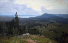 Northern Lands - oil, canvas