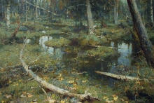 Swamp - oil, canvas