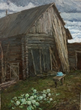 Northern Wind - oil, canvas