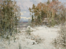 Winter - oil, canvas