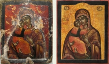 Vladimir Mother Of God - restoration