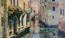 Venetian Sun - oil, canvas