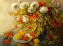 Autumn Still Life - oil, canvas