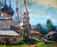 Krestovozdvizhensky - oil, canvas