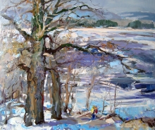 Sunday - oil, canvas