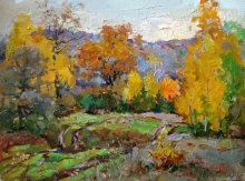 Indian Summer - oil, canvas