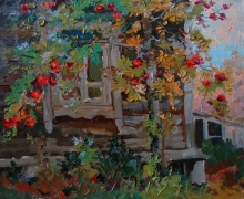 Rowan At The Window - oil, canvas