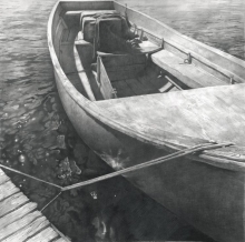 Boat In Balaklava - pencil, paper