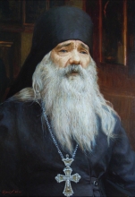 The Archimandrite Pavel - oil, canvas